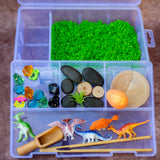 Dinosaur Sensory Bin. (Travel Size)