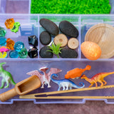 Dinosaur Sensory Bin. (Travel Size)