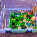 Dinosaur Sensory Bin. (Travel Size)